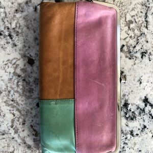 HOBO Lauren Clutch Wallet - Colorblock